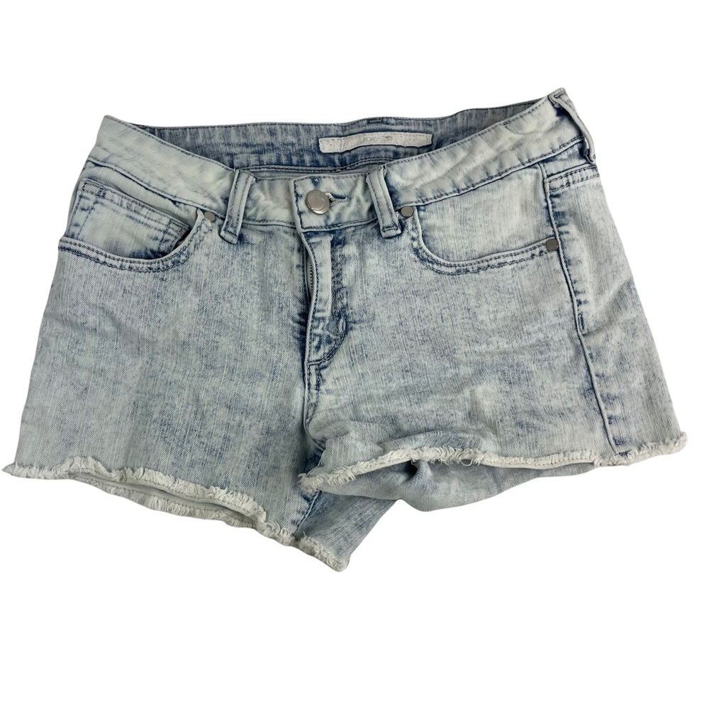 Joes Jeans 1980s Style Acid Wash Raw Frayed Hem Ever Blue Spring 2015 Size 14 JJ